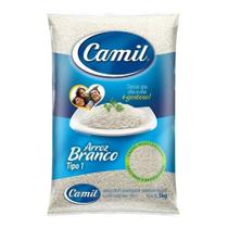 Arroz Branco Tipo 1 Camil Pacote 5kg