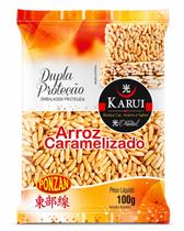 Arroz Caramelizado Karui 100g - 10 Pacotinhos de 10gr Cada