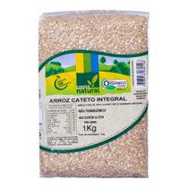 Arroz Cateto Integral Orgânico Coopernatural 1kg