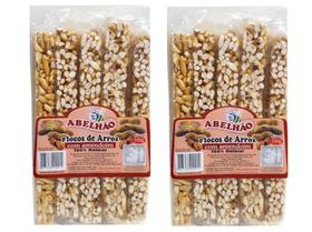 Arroz Doce Caramelizado Amendoim Abelhão 100g - 2 Unid