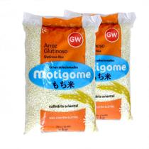 Arroz Glutinoso Motigome Grão Longo 1kg GW (Kit com 2)