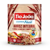 Arroz Integral + Arroz Vermelho e Tomate Tio João Cozinha Fácil 200g