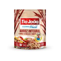 Arroz Integral + Arroz Vermelho e Tomate Tio João Cozinha Fácil 200g