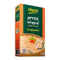 Arroz Integral Cozido no Vapor Vapza 250g