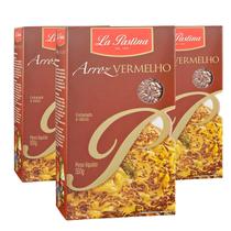 Arroz Italiano La Pastina Vermelho 500G (3 Pacotes)