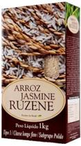 Arroz Jasmine Longo Ruzene 1kg - Grãos Grandes e Cristalinos
