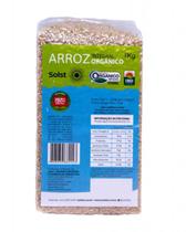 Arroz Orgânico Integral Agulhinha À Vácuo Solst 1 Kg