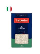Arroz paganini itália branco arborio emb. vácuo 1kg Arroz paganini itália branco arborio emb. vácuo 1kg