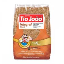 Arroz Parboilizado Integral Tio João 500g