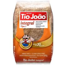 Arroz Parboilizado Integral Tipo 1 1kg Tio João