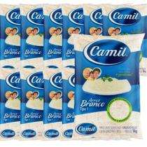 Arroz Polido Tipo 1 Camil Pacote 1kg Fardo Com 10 Un.