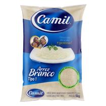 Arroz Polido Tipo 1 Camil Pacote 5kg