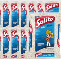 Arroz Polido Tipo 1 Solito Pacote 1kg Fardo Com 10 Un.