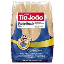 Arroz Tio João Parboilizado em 8 Saquinhos 1Kg