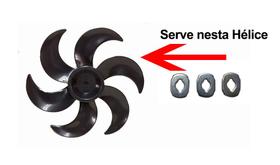 Arruela de Arraste da Hélice do Ventilador Arno VF40 / TS40 / TS55 / VU40 / VD55 / CC91 / CC95 (Chapinha) Kit C/ 3 Unid.