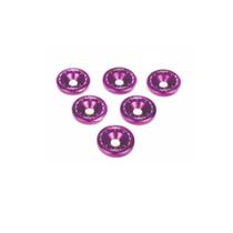 Arruela fender washer sem parafuso m6 roxa (fw-8s) lowv Arruela fender washer sem parafuso m6 roxa (fw-8s) lowv