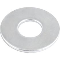 Arruela Lisa 5/16", Zincada, Cartela com 20 Peças, Vonder