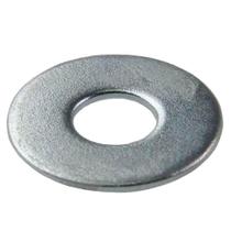 Arruela Lisa Zincada 1/4" - Pacote 1kg - Jomarca