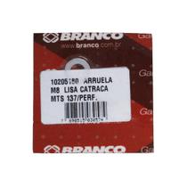 Arruela M8 Lisa Catraca Mts 137@Perf Tr 1551 Branco 10205180