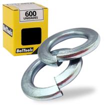 Arruela Pressão Média M8 Aço Alto Carbono Belenus 600 Un