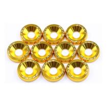 Arruelas de Paralamas com Parafusos M6 para Cofre do Motor Fender 10pcs-set M6 Honda Civic Inte Arruelas de Paralamas com Parafusos M6 para Cofre do Motor Fender 10pcs-set M6 Honda Civic Inte