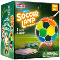 Art Craft Kit Kits Klever Kits DIY Soccer Lamp Painting Art Craft Kit Kits Klever Kits DIY Soccer Lamp Painting