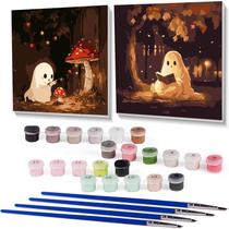 Art Craft Kit Stnckic Halloween Paint by Numbers 20x20 cm