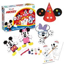 Art & Craft Mickey Kit Criativo 4 Atividades NIG Brinquedos Art & Craft Mickey Kit Criativo 4 Atividades NIG Brinquedos