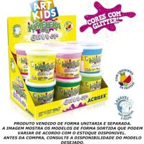 Art kids kimeleka slime glitter - acrilex Art kids kimeleka slime glitter - acrilex