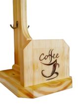 / Art & Lar Artesanatos / Suporte Porta Xicaras Desenho Coffe Caneca