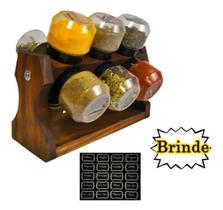 / Art & Lar / Porta Temperos Mini Giratório 12 Potes