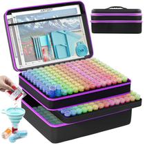 ARTDOT Estojo Organizadora com 420 Compartimentos para Kits de Pintura Diamante