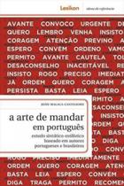 Arte de mandar em portugues, a - LEXIKON