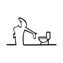 Arte De Parede 2D Com Moldura Preta E Furos, Decoração Moderna Para Banheiro, Fácil De Instalar