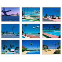 Arte de parede BigWig Prints Hiroshi Nagai Vaporwave 9x 20x25cm
