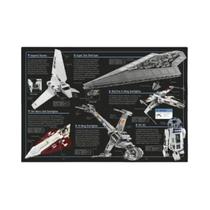 Arte De Parede De Papel Kraft Branco Com Tema De Nave Espacial Sci-Fi, Pôsteres Do Millennium Falcon