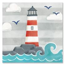 Arte de Parede em Canvas Oopsy Daisy Let's Set Sail 25 x 25 cm Arte de Parede em Canvas Oopsy Daisy Let's Set Sail 25 x 25 cm