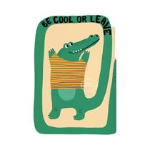 Arte De Parede Em Lona Com Animais Esportivos, Urso E Gaivota Surfando, Pôster Nórdico Para