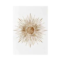 Arte De Parede Em Lona Com Folhas Abstratas Boho E Coração Para Decoração De Sala De Estar, Pôsteres