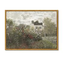 Arte de parede em Simsea Monet Artist's Garden, moldura de 30x40 cm Arte de parede em Simsea Monet Artist's Garden, moldura de 30x40 cm