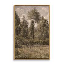 Arte de parede em Simsea Poplars Éragny Vintage Canvas 40x60cm