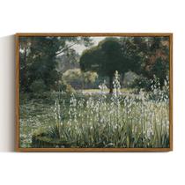 Arte de parede em Simsea Summer Hyacinths Landscape 30x41 cm Arte de parede em Simsea Summer Hyacinths Landscape 30x41 cm