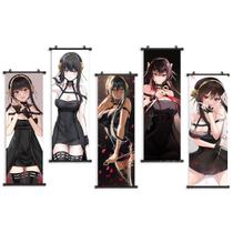 Arte de parede em tela 5 painéis Dates A Lives Tokisakis Kurumis Anime Arte de parede em tela 5 painéis Dates A Lives Tokisakis Kurumis Anime