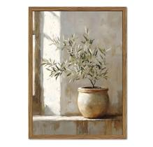 Arte de parede em tela Aglcatie Vintage Olive Tree 20x25cm Arte de parede em tela Aglcatie Vintage Olive Tree 20x25cm