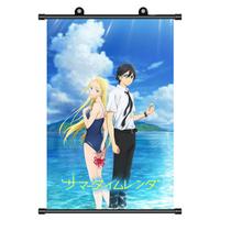 Arte de parede em tela Anothers Horizons Ajiros Shinpeis Anime 40x60cm