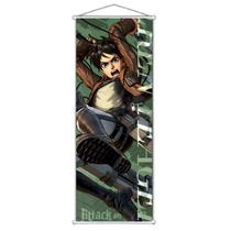 Arte de parede em tela Attack on Titan Levi Ackerman Anime 70x25cm Arte de parede em tela Attack on Titan Levi Ackerman Anime 70x25cm
