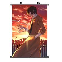 Arte de parede em tela Bungos Stray Dogs Dazais Osamus Anime 40x60cm