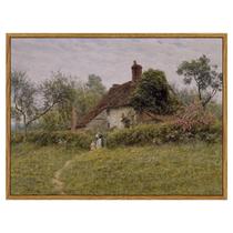 Arte de parede em tela de paisagem vintage Simsea 30x41 cm Arte de parede em tela de paisagem vintage Simsea 30x41 cm