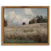 Arte de parede em tela em Simsea Vast Grassland emoldurada 20x25cm Arte de parede em tela em Simsea Vast Grassland emoldurada 20x25cm