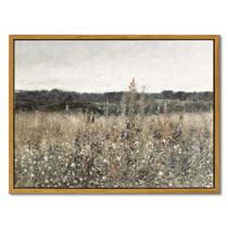 Arte de parede em tela emoldurada em Simsea Vintage Champ fleuri 30x40cm Arte de parede em tela emoldurada em Simsea Vintage Champ fleuri 30x40cm